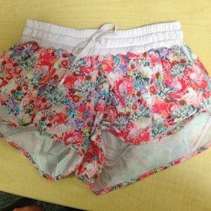 Lululemon Floral Shorts