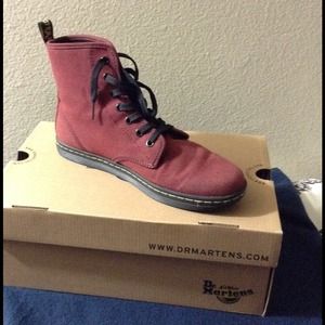 Shoreditch Burgundy Dr Martens