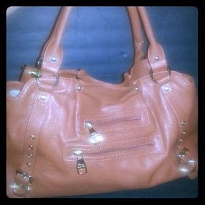 Steve Madden cognac colored purse
