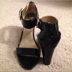 7.5 high heels blk