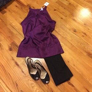 Calvin Klein magenta tank top