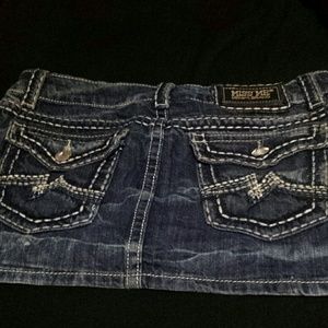 Miss Me brand denim skirt