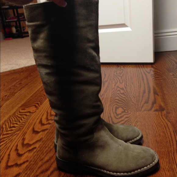 Vince shearling boots
