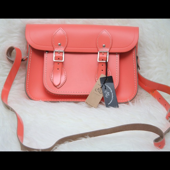 Cambridge Satchel  11 inch honeysuckle satchel NWT