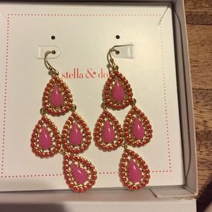 Stella & Dot chandelier earrings