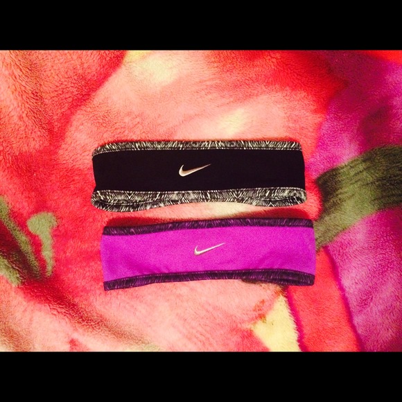 💋🏃Nike women reversible running headbands