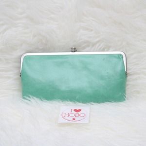 Hobo International LAUREN Clutch Wallet Mint NWT