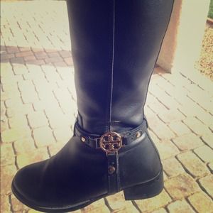Tory Burch Black Boots