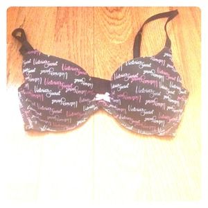 VS lined Demi bra