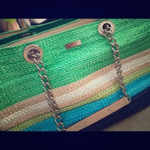 Kate Spade straw bag