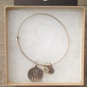 Alex and Ani path of life charm bracelet