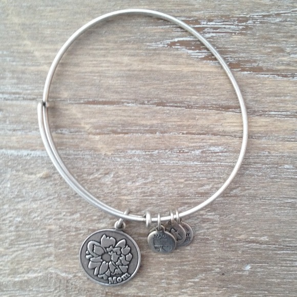 Alex and Ani mom charm bracelet
