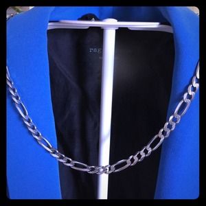 Men's 20in silver chain