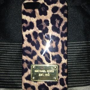 Iphone 5 Michael Kors leopard phone case