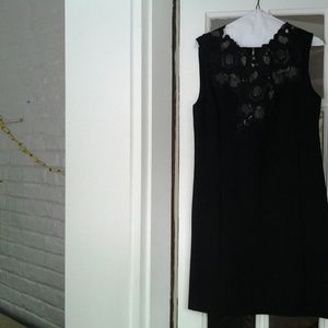 Black cocktail dress