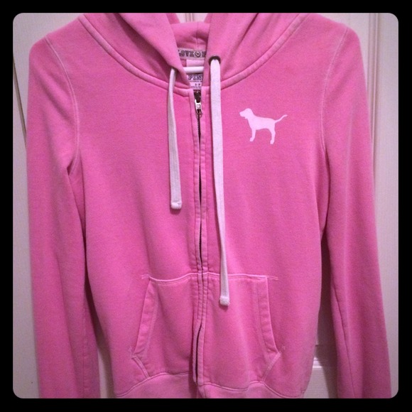 VS Pink Small Pink Hoodie