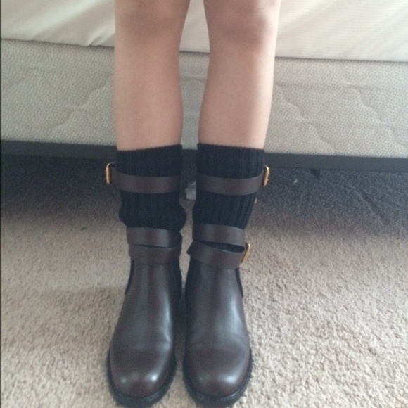 【so l d】NIB Gucci chocolate boot sz38 - Picture 4 of 4