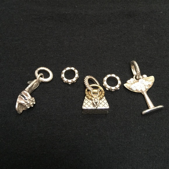 Brighton dangle charm set w/ spacers.
