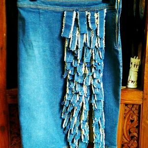 Mochino Denim Skirt