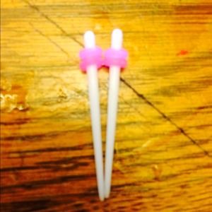 12g pink and white tapers and plugs
