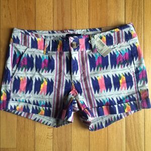 AEO Colorful Low Rise Midi Shorts
