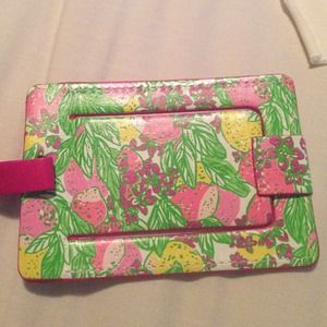 Lilly pulitzer luggage tag