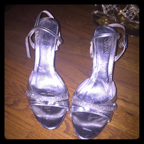 Sizzle evening wear designer heels
