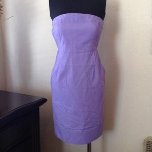 NY&Co. Lavender Strapless Dress