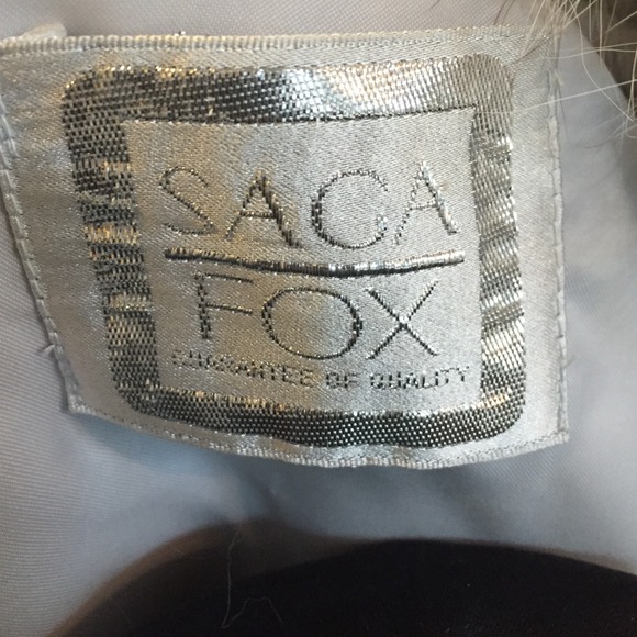TRADED 🐺💚🐺 SAGA fox fur vintage - Picture 2 of 4