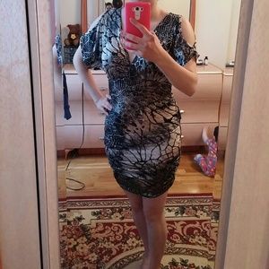 Animal print club dress mini