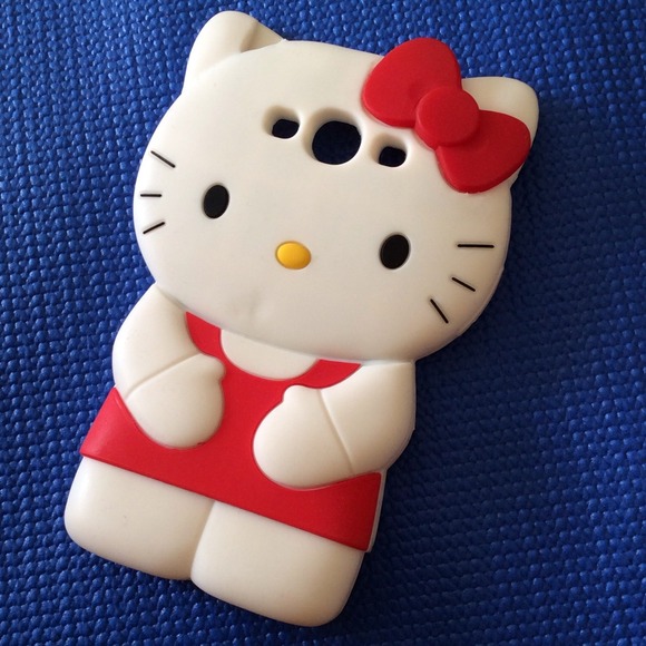 Galaxy 3 Hello Kitty Rubber Case