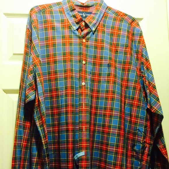 RL Polo button down men shirt