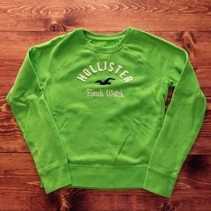 Green Hollister sweatshirt!