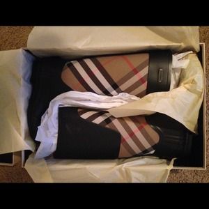 Burberry rainboots