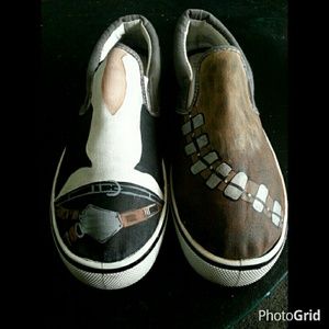 STAR WARS CUSTOM SHOES SIZE 11MEN