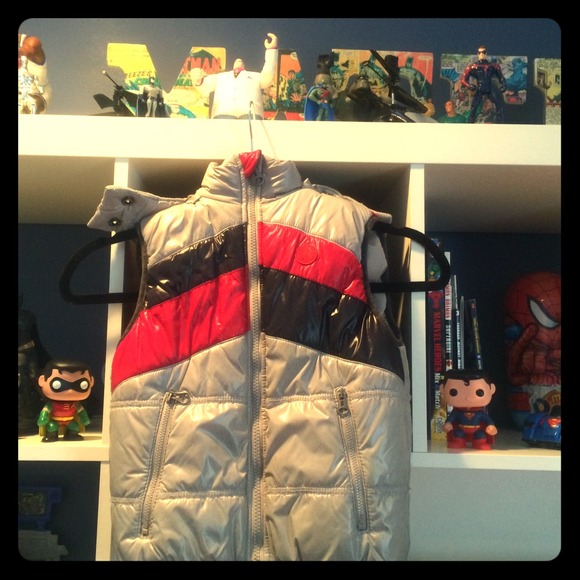 Sold Diesel Boys' Jacket Puffy Vest - Picture 1 of 4