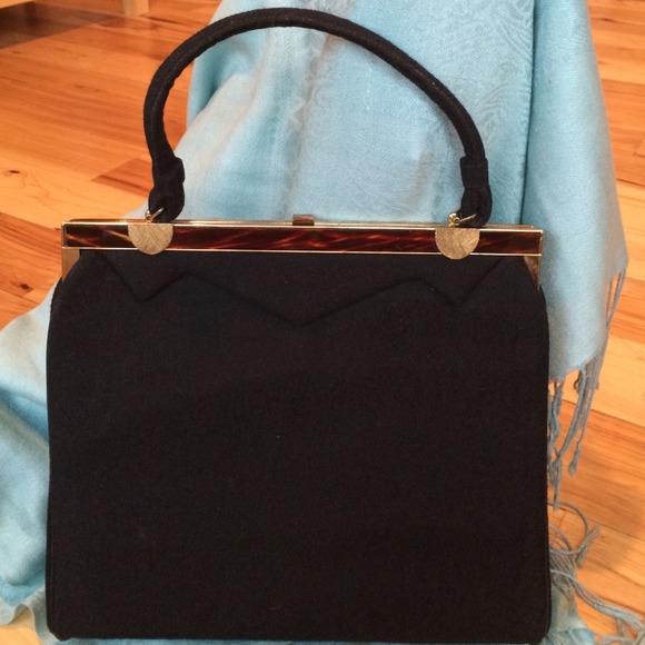 Handbags - VINTAGE WOOL PURSE.