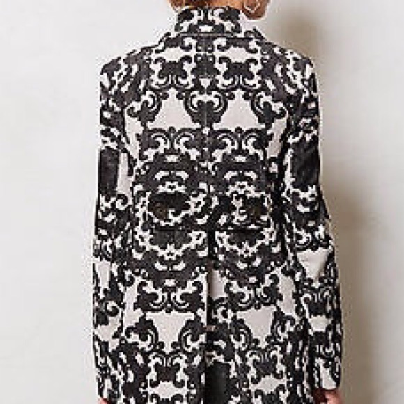 SOLD BUNDLE Anthropologie Leifnotes Parisian coat - Picture 4 of 4