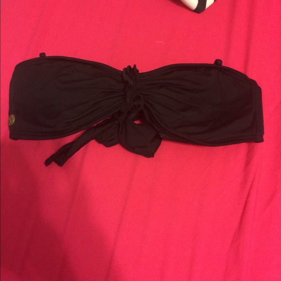 rvca xs bikini top bandeau