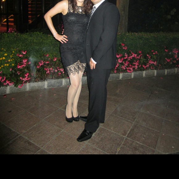 Sold Black lace dress - Picture 3 of 3