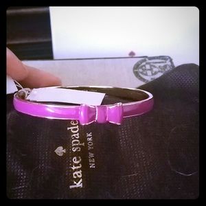 Kate Spade take a bow bangle
