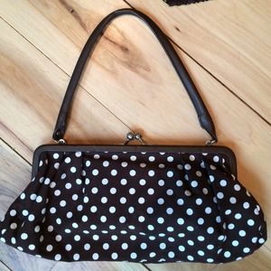 ❤️❤️❤️SOLD❤️❤️❤️DOT PURSE❤️ & scarf