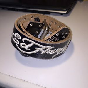 Ed Hardy leather belt