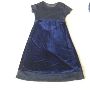 XS velvet evening dress