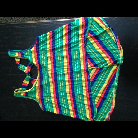 stripes tank top