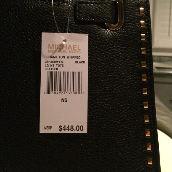 NWT MK Hamilton Lg Whipped Tote - Picture 2 of 4