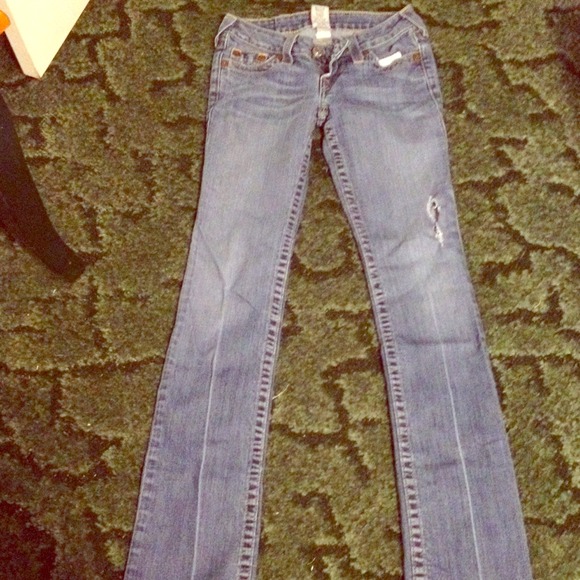 True religion straight legs
