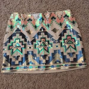 Sequin Skirt