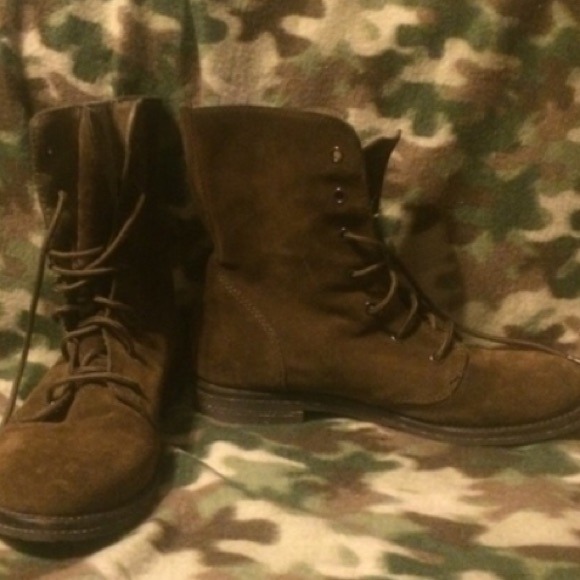 OTBT real suede Norwalk boots