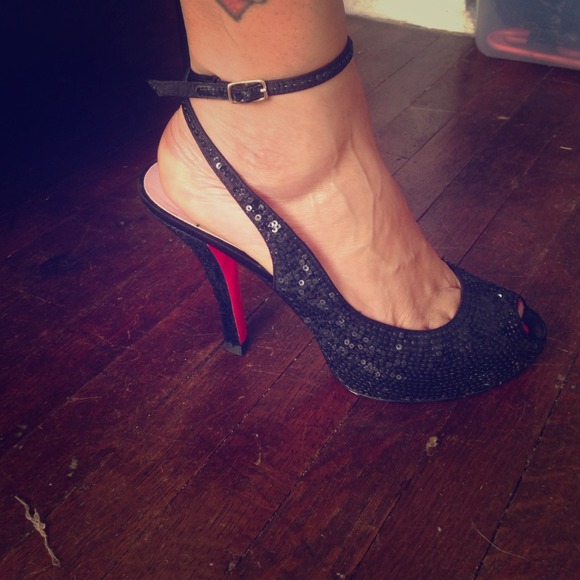 Betsey Johnson sequin heel - Picture 1 of 4